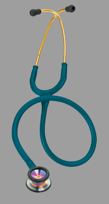 LITTMAN CLASSIC II PEDIATRIC CARIBBEAN BLUE RAINBOW 2153